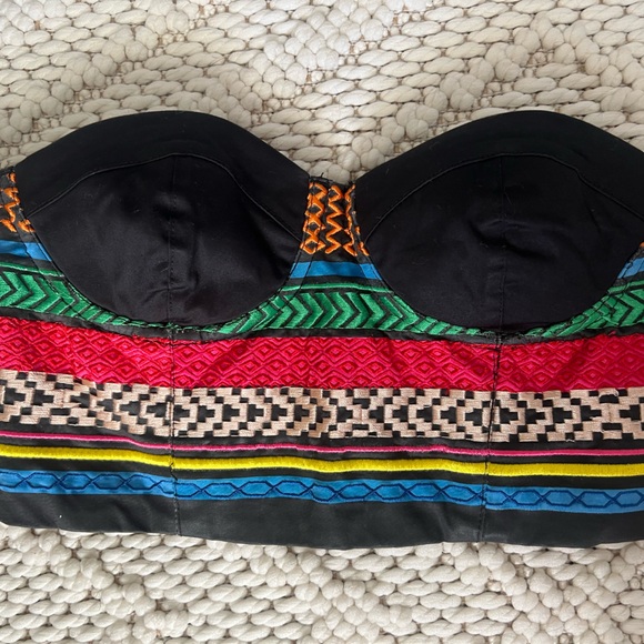 tribal bandeau with cups - Picture 2 of 6